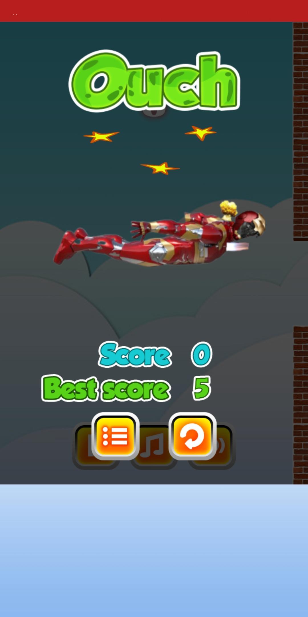 Screenshot of Iron Man Fly