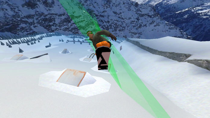 Fresh Tracks Snowboarding screenshot game