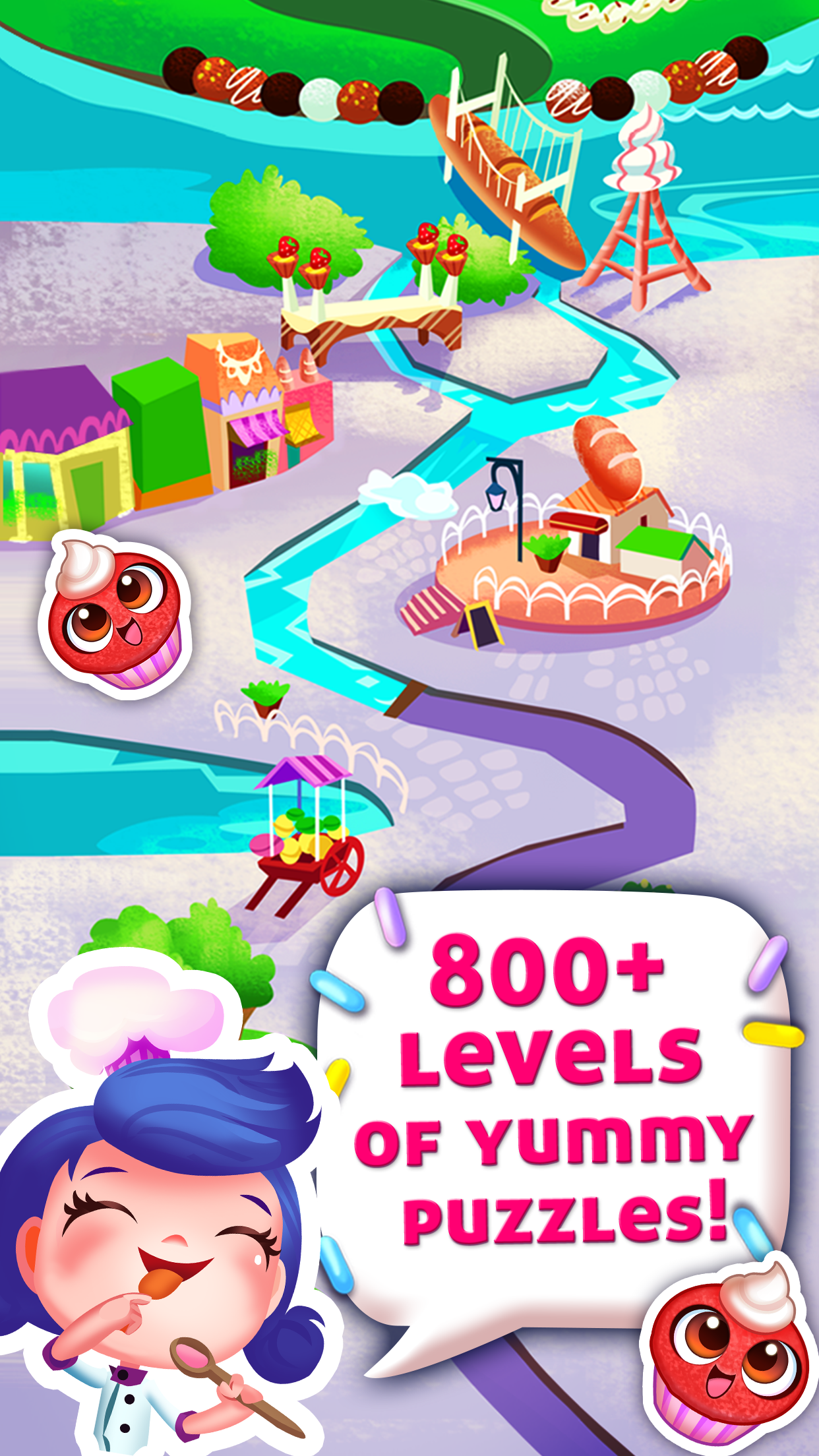 Cuplikan Layar Game Cupcake Mania: Moscow