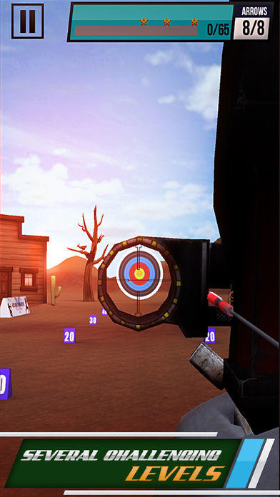 Archery Training Heroes Game Screenshot