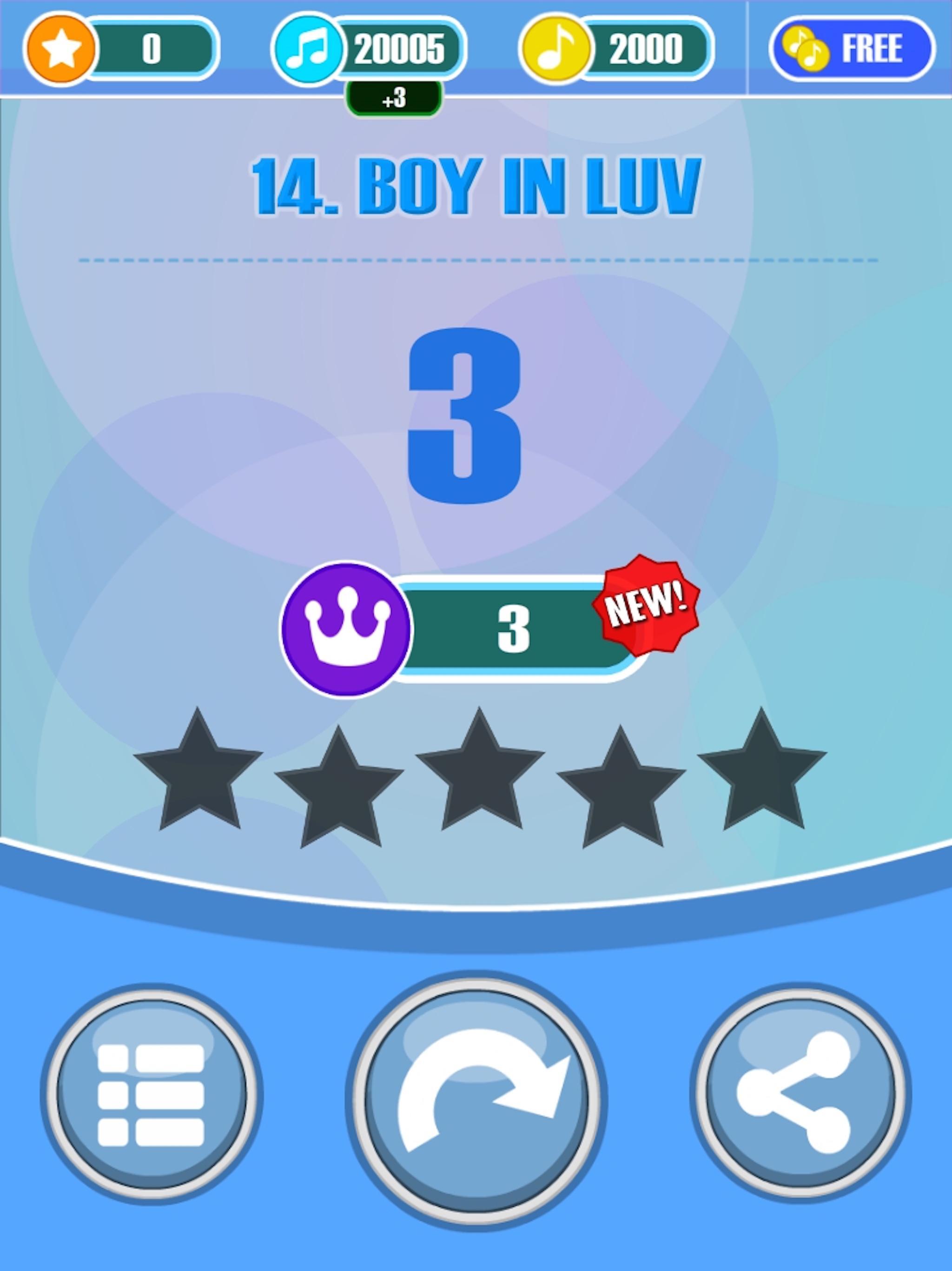 Magic Tiles - BTS Edition (K-Pop) Game Screenshot