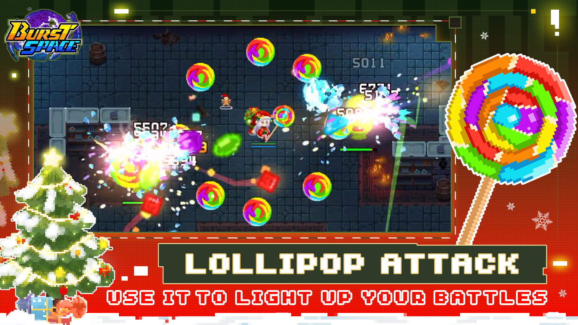 Burst Space Game Screenshot