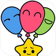 Happy Balloon - Juego de rompecabezas físico informal gratuito