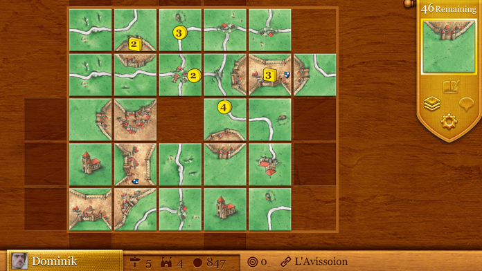 Carcassonne Game Screenshot