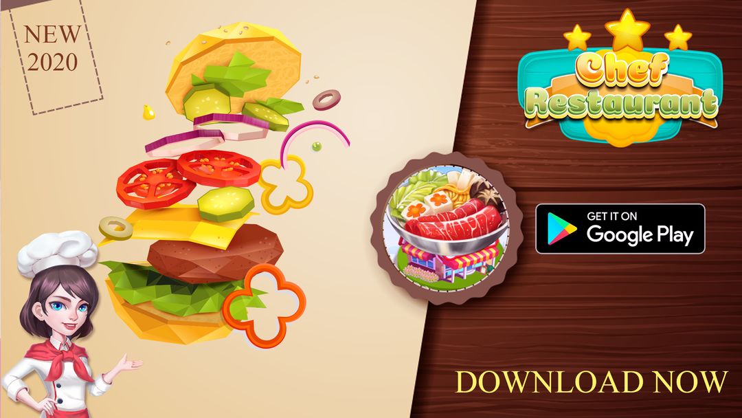 Restaurant Madness - A chef cooking city game 게임 스크린 샷