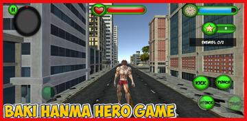 Banner of Baki Hanma Hero Game 3D 