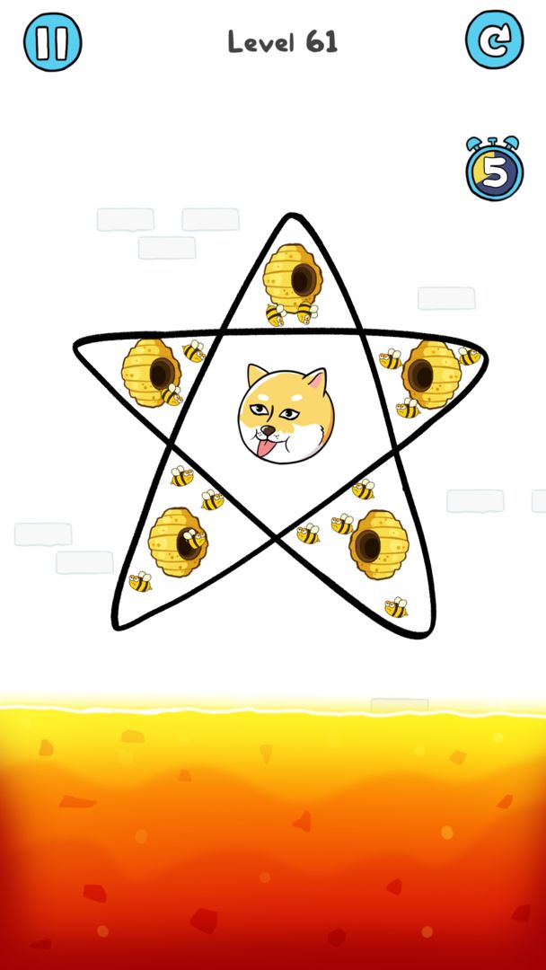 Screenshot of Doge Rescue: Draw To Save