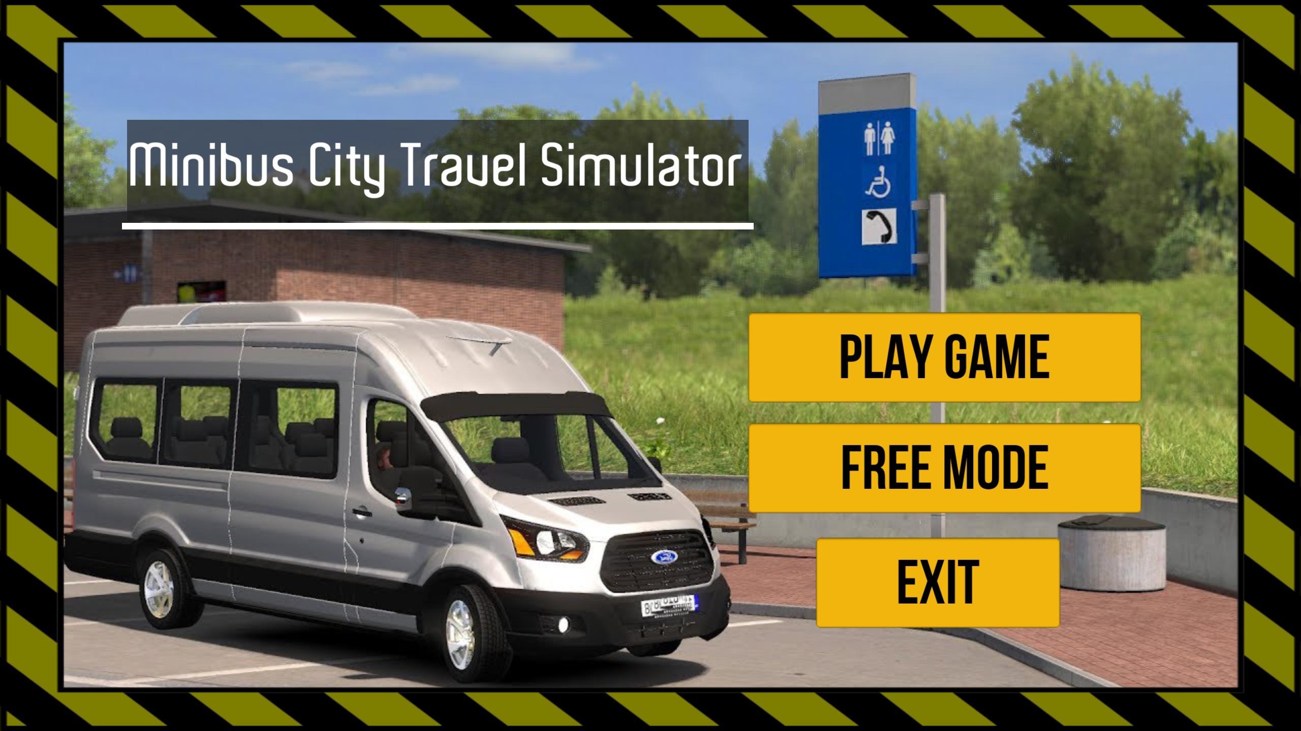 Screenshot 1 of 미니버스 도시 여행 시뮬레이터 