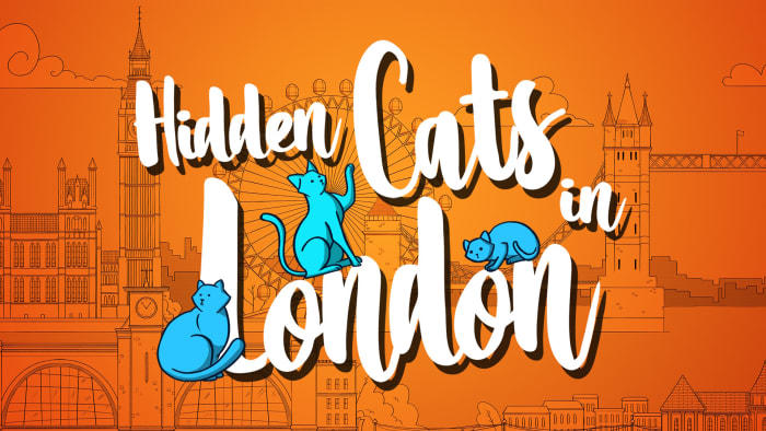 Banner of Hidden Cats in London 