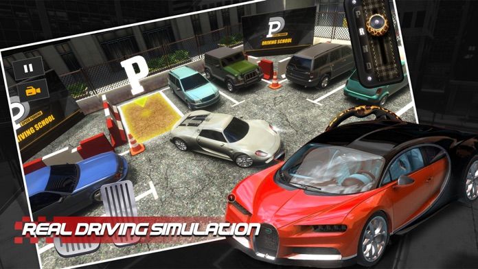 Real Speed Parking 3D ภาพหน้าจอเกม