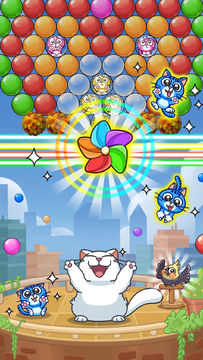 Bubble Shooter - Cat Rescue Game Screenshot