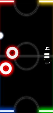 Captura de Tela do Jogo Air Hockey