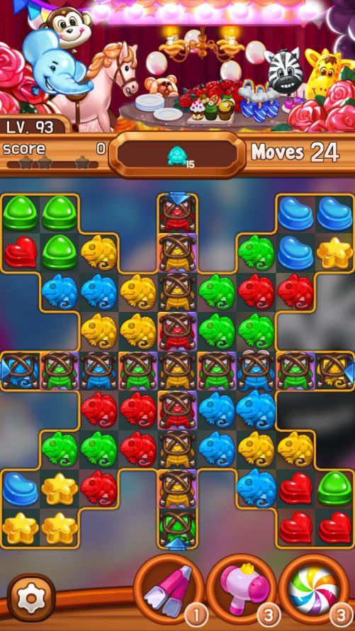 Candy Amuse: Match-3 puzzle Game Screenshot