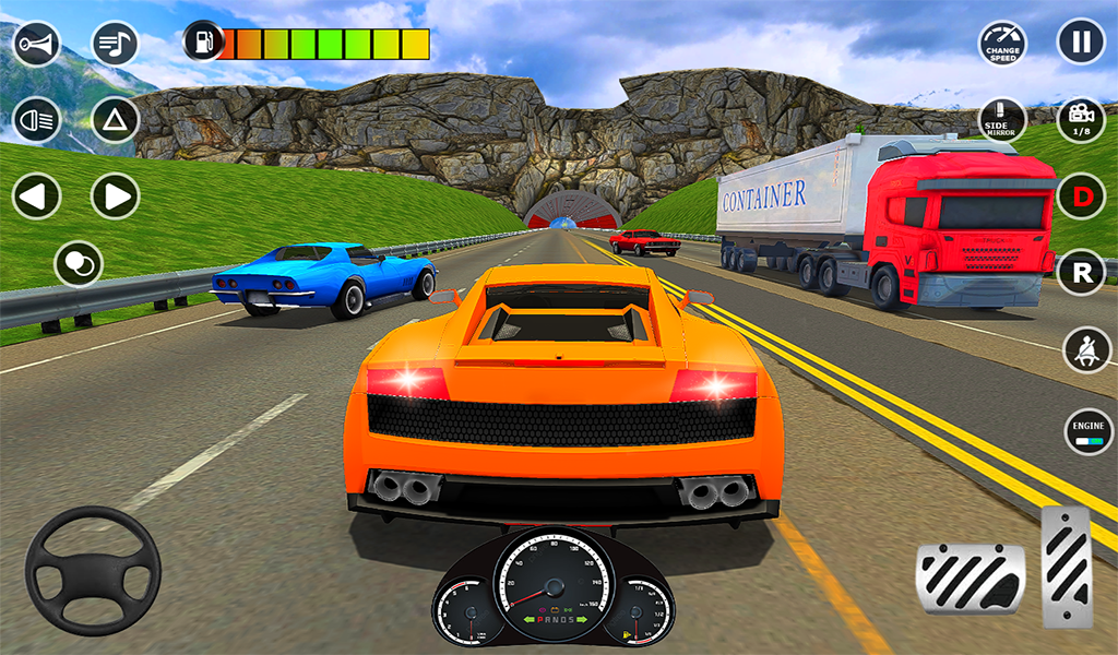 Traffic Driving-Racing Master Game Screenshot