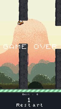 Flap a Bee Game Screenshot