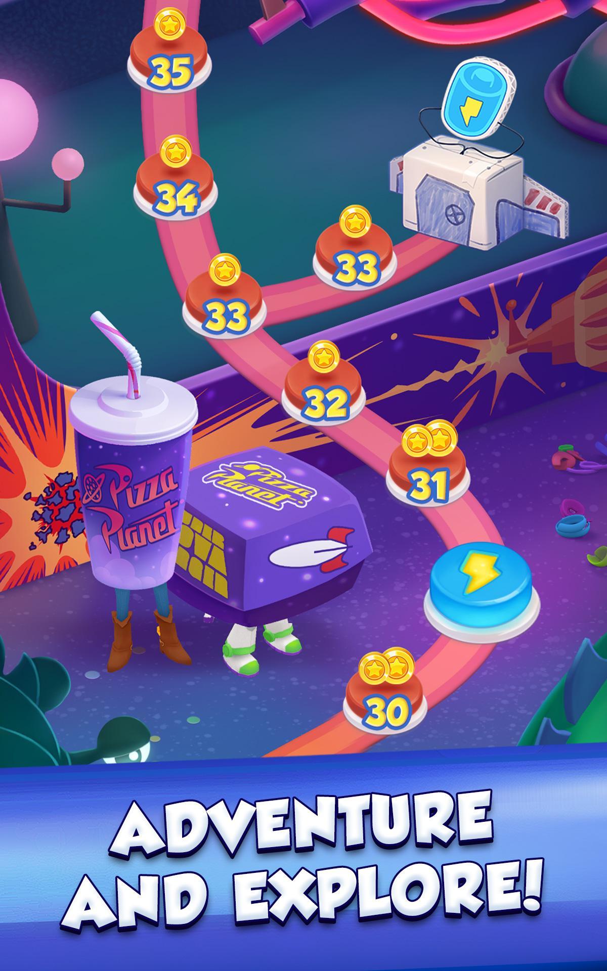 Toy Story Drop! Game Screenshot