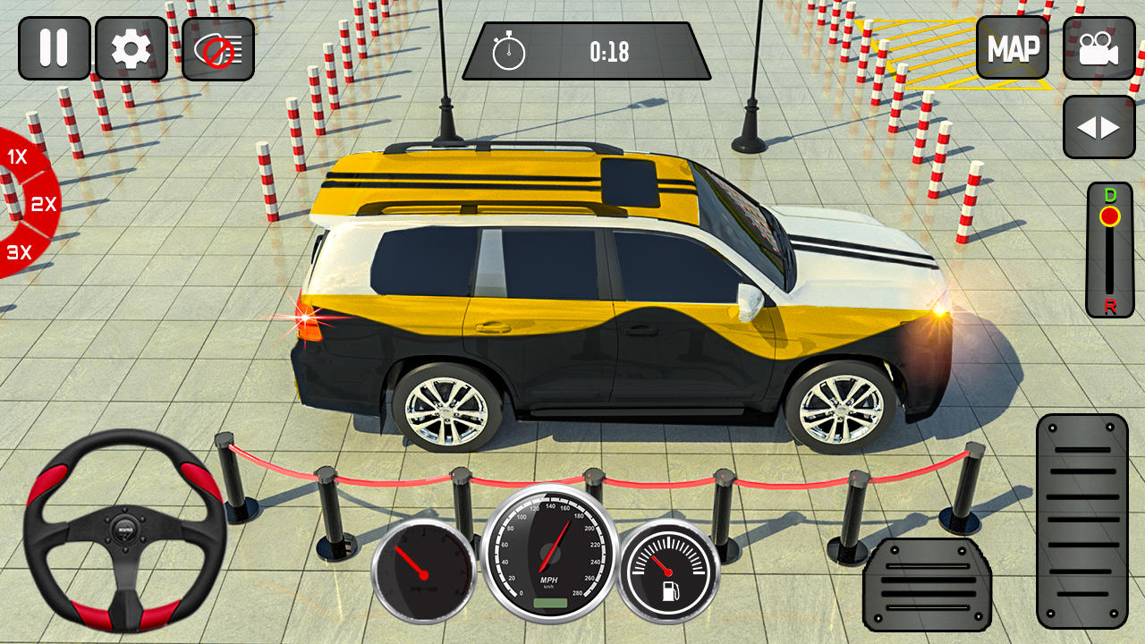Screenshot 1 of Prado Car Games 3d Car Parking 1.0.27