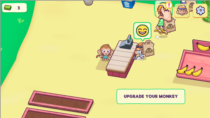 Market Simulator Monkey Mart Game Screenshot