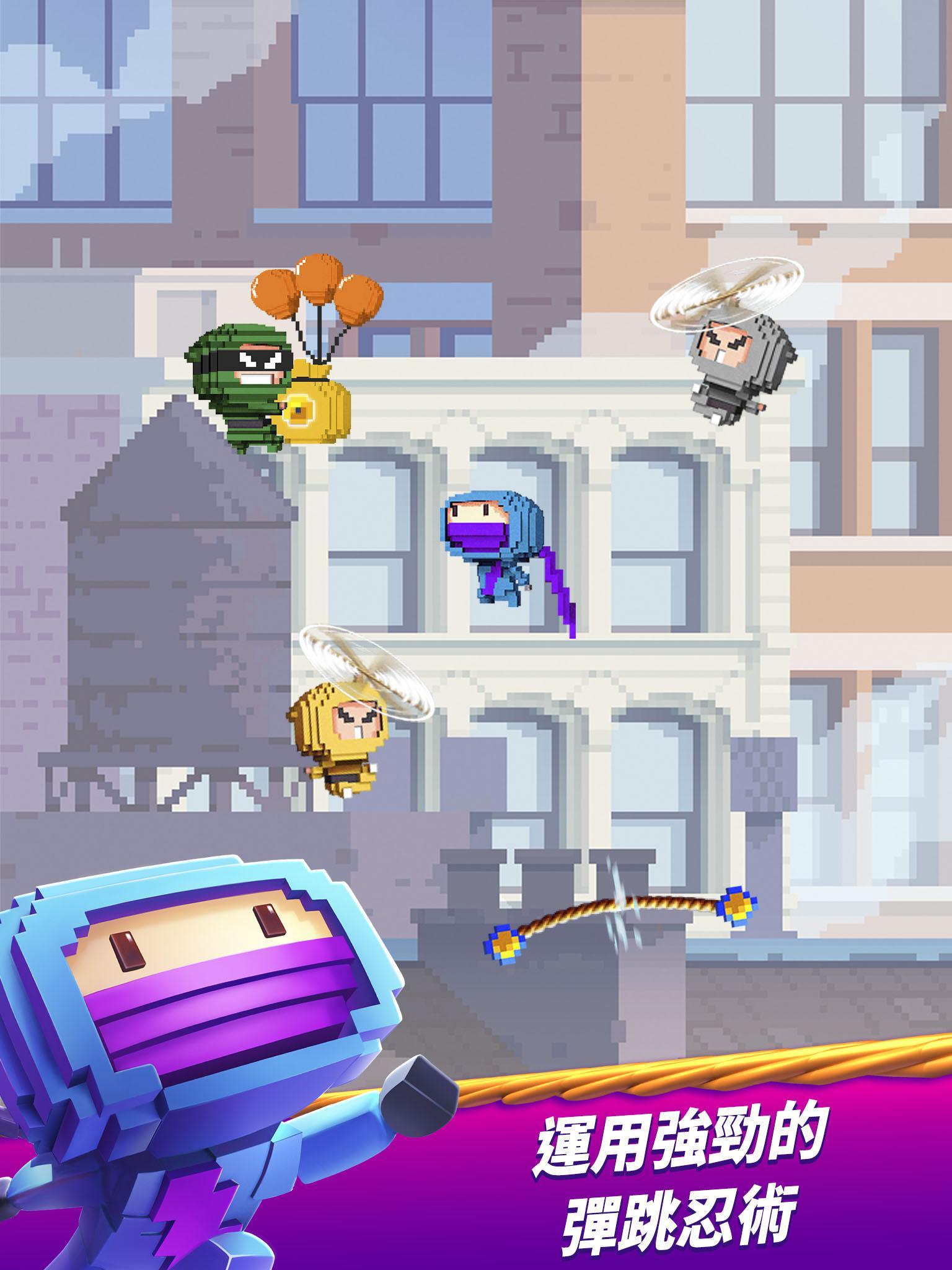 彈跳忍者：無盡跳躍遊戲 遊戲截圖
