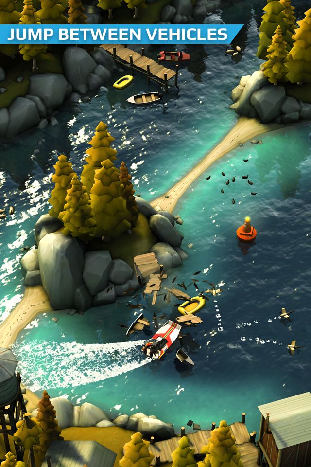 Screenshot of Smash Bandits Racing