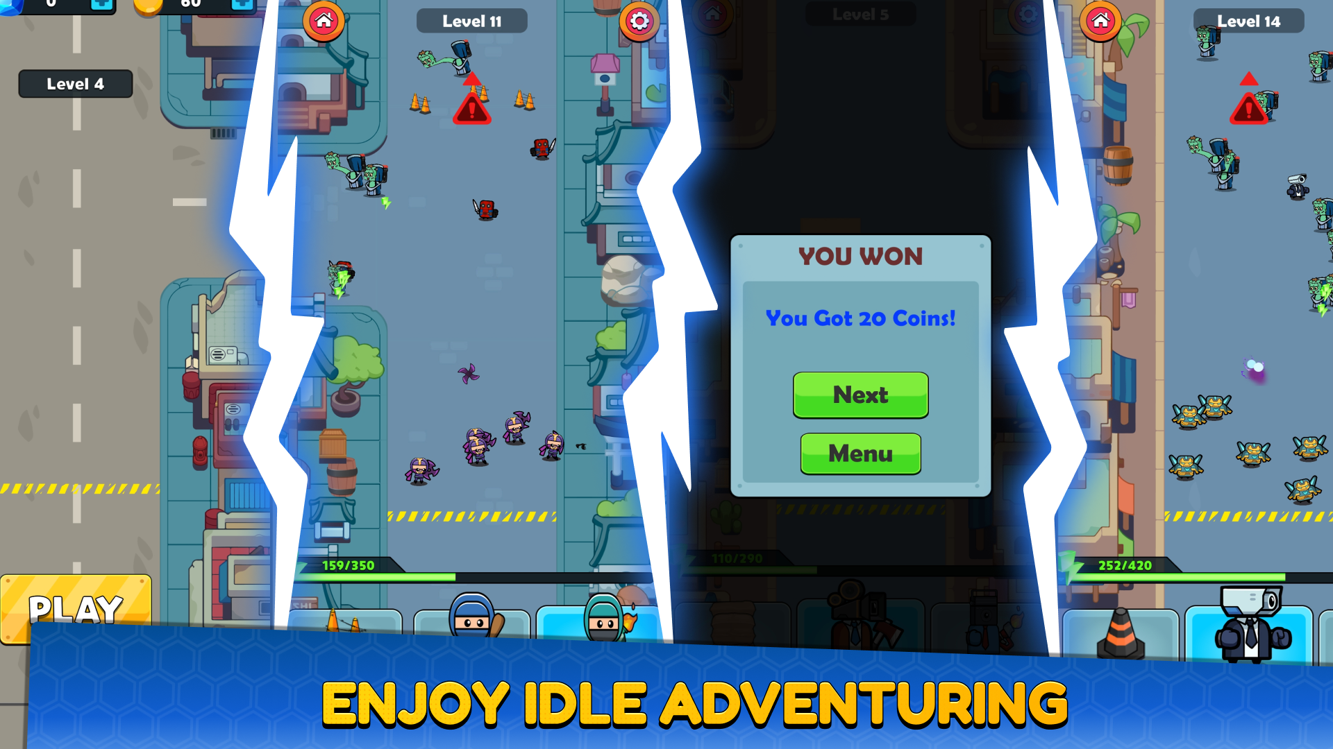 Captura de Tela do Jogo Catch Alien Police Fight