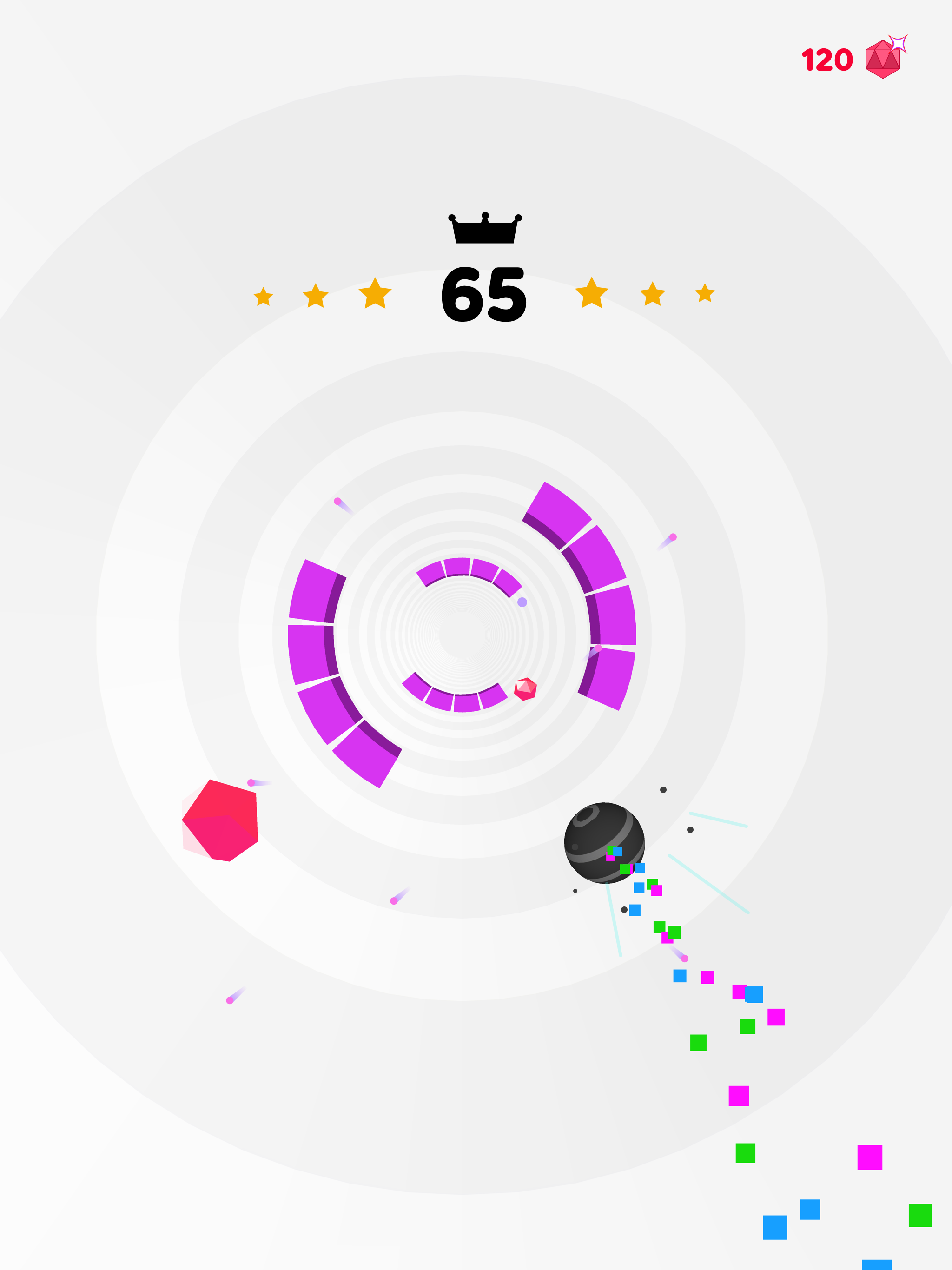 Rolly Vortex Game Screenshot