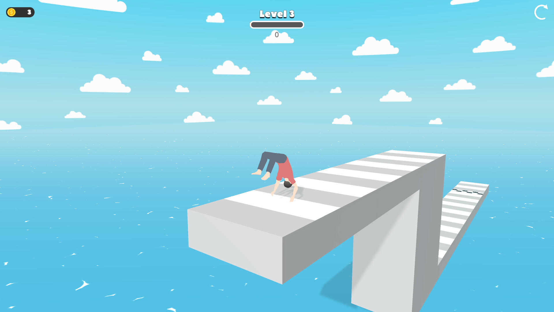 Backflip screenshot game