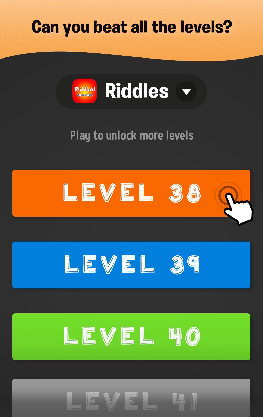 Riddles Test - 500 Brain Games Game Screenshot