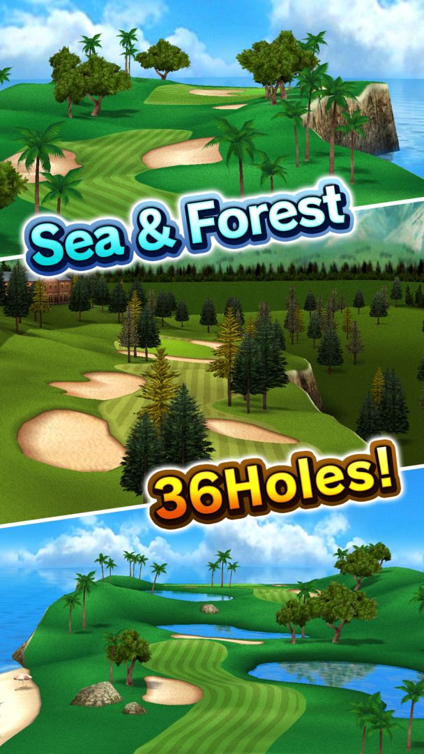 Golf Days:Excite Resort Tour 게임 스크린 샷