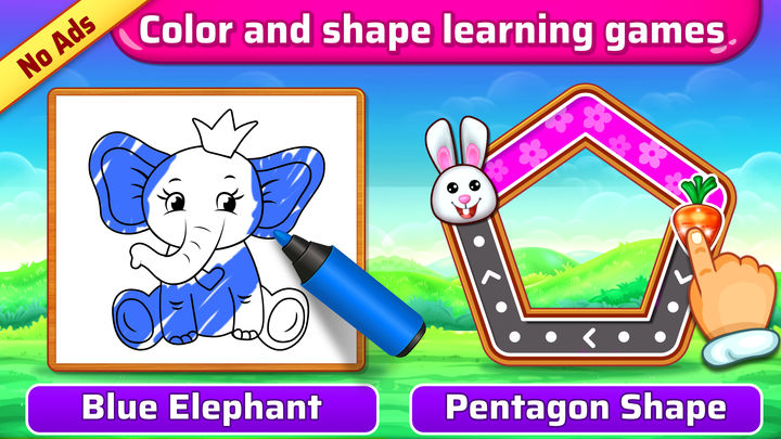 Screenshot 1 of Color Kids: Coloring Games 1.5.8