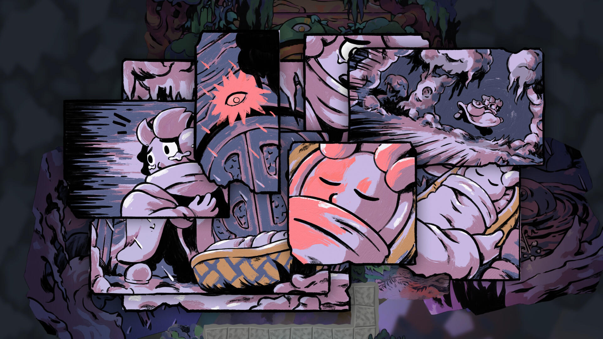 Arranger: A Role-Puzzling Adventure Game Screenshot