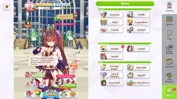 Cuplikan Layar Game Umamusume: Pretty Derby