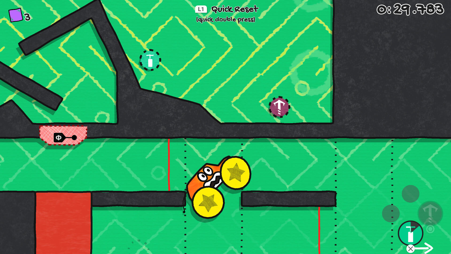Screenshot of JellyCar Worlds
