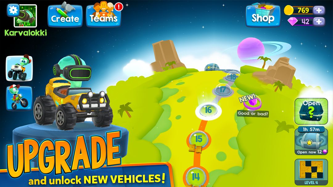 Big Bang Racing – Build & Race screenshot game