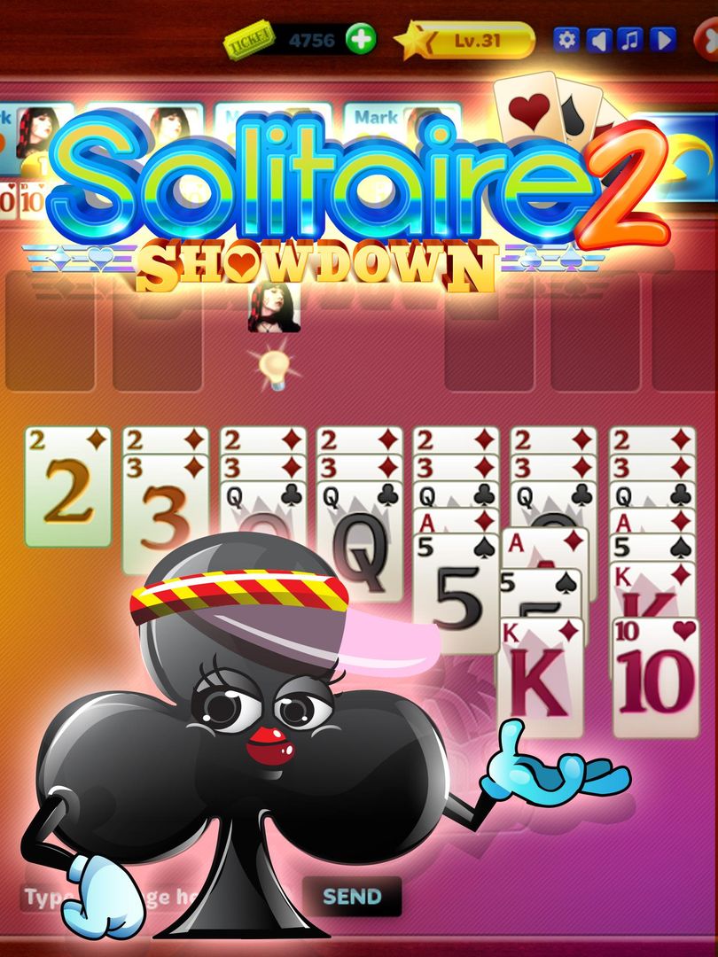 Solitaire Showdown 2 ภาพหน้าจอเกม