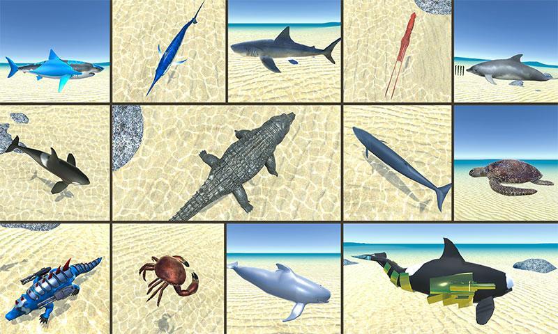 Sea Animal Kingdom: War Simula Game Screenshot