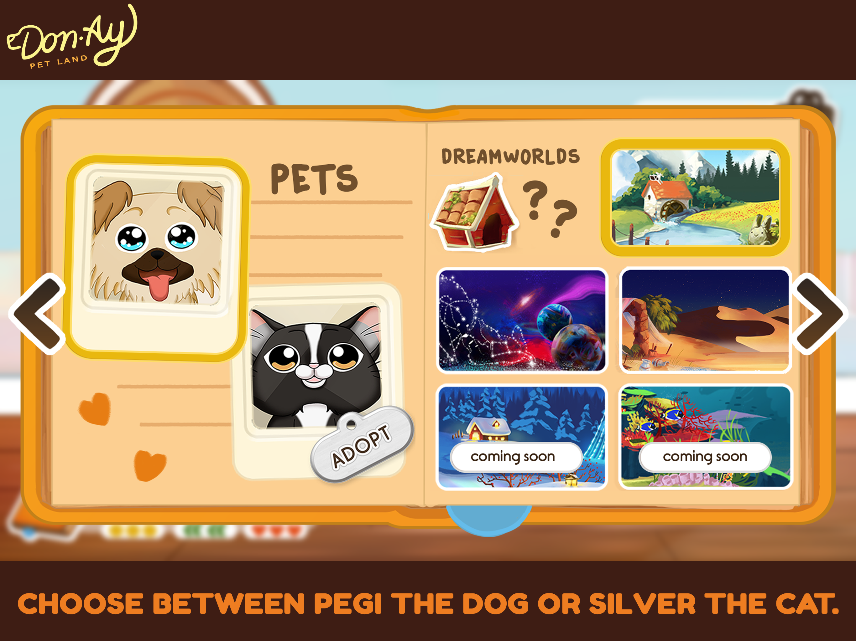 Don-Ay: Pet Land Game Screenshot
