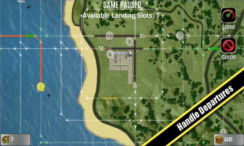 Captura de Tela do Jogo Airspace Control