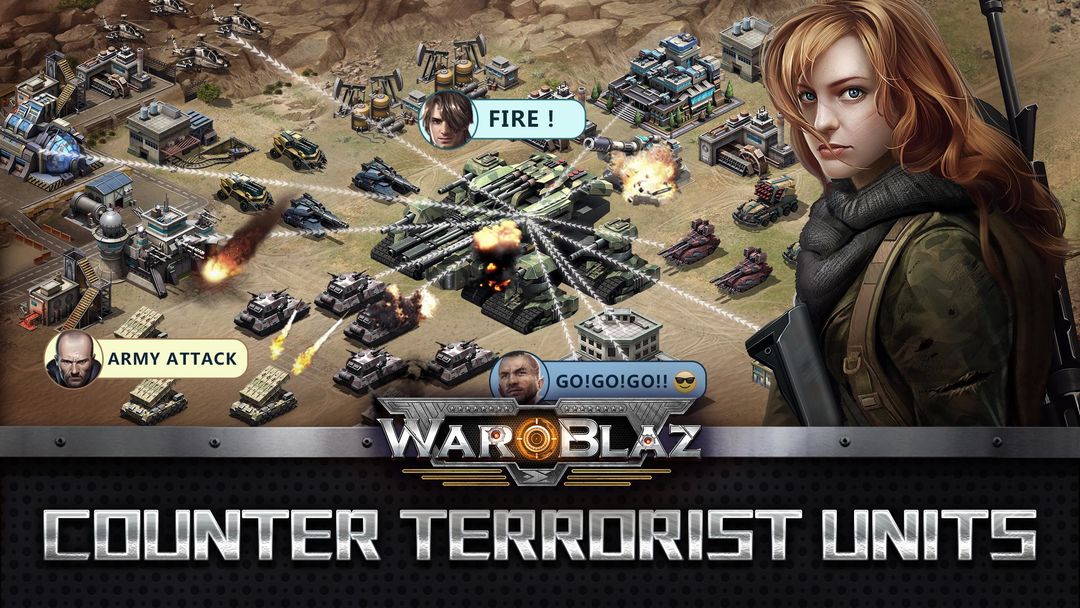 Screenshot of War Blaz