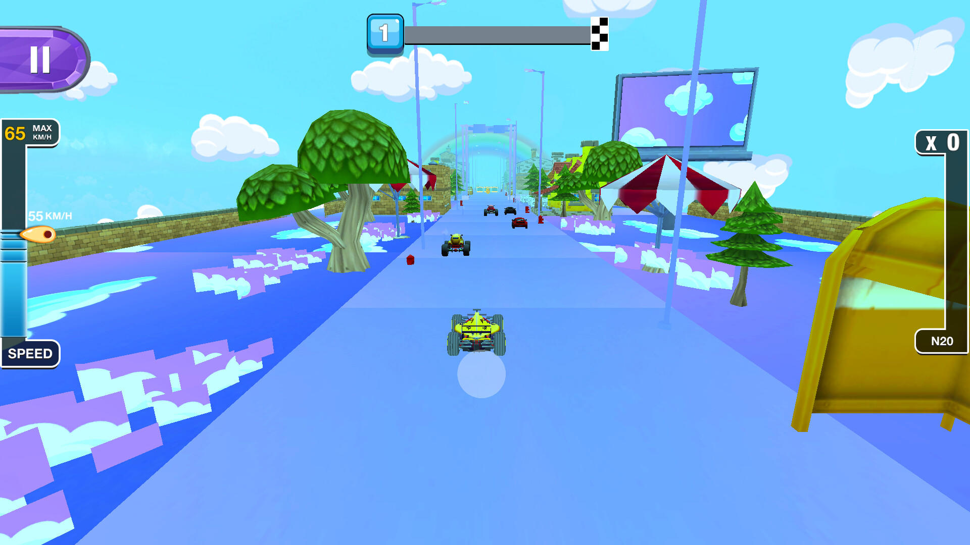 Screenshot of Vice City Race