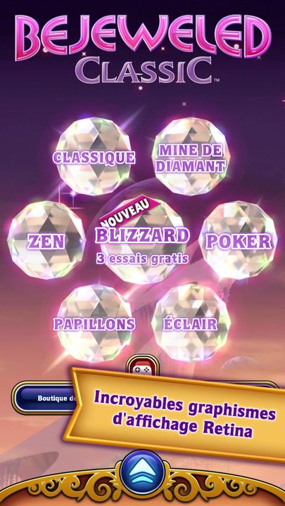 Screenshot 1 of Bejeweled Classic 3.0.000