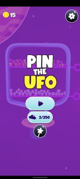 Pin the UFO Game Screenshot