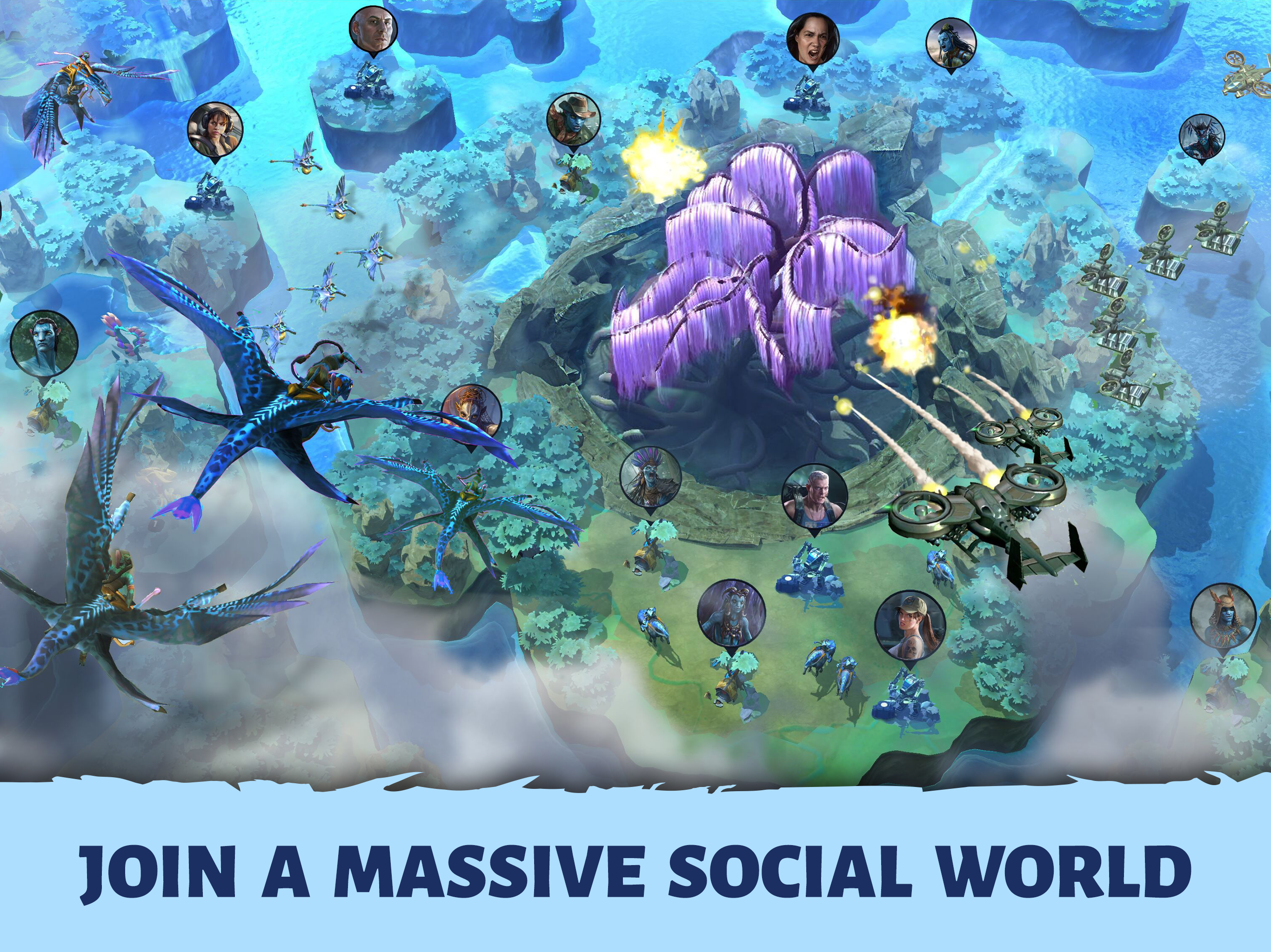 Avatar: Pandora Rising™- Build and Battle Strategy Game Screenshot