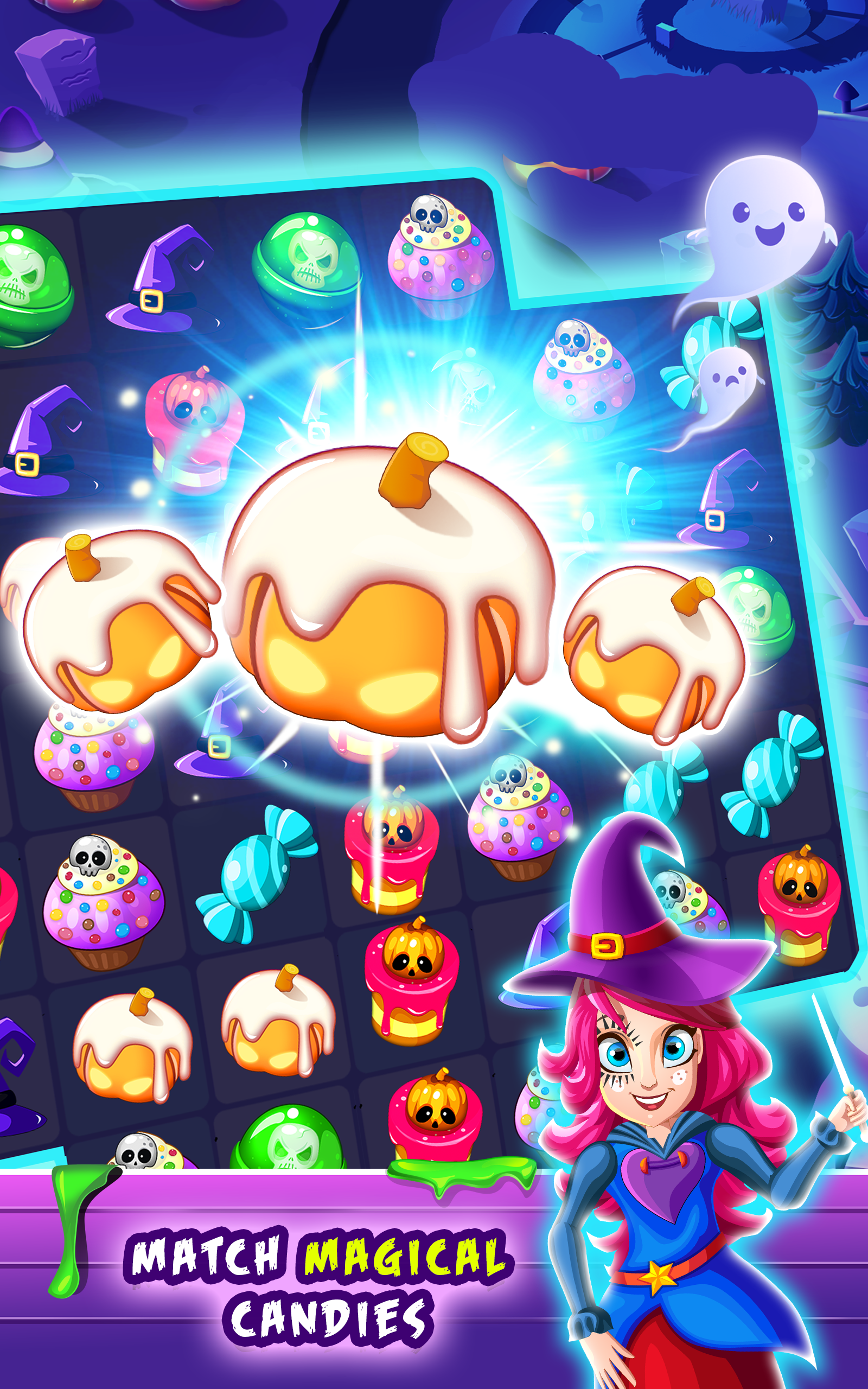 Скриншот игры Witchdom 2 - Halloween Games &