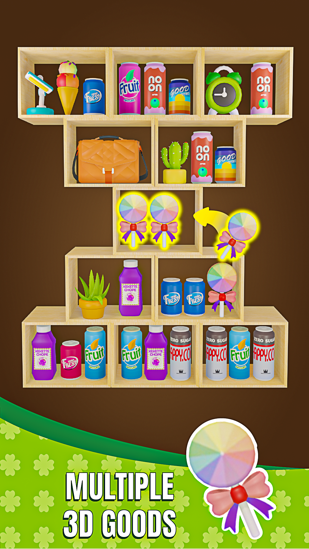 Triple Goods Merge: Sorting 3D Game Screenshot