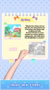 DIY Paper Doll: Dress Up Diary Game Screenshot