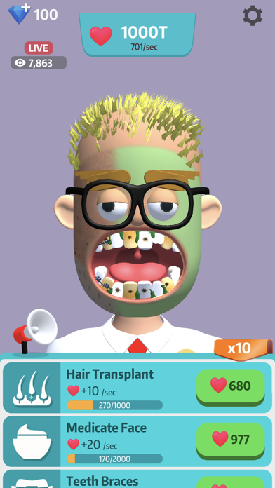 Idle Makeover Game Screenshot