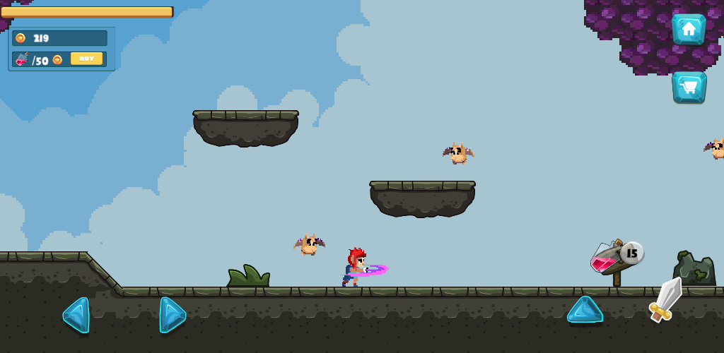 Gino Rocki Fight Game Screenshot