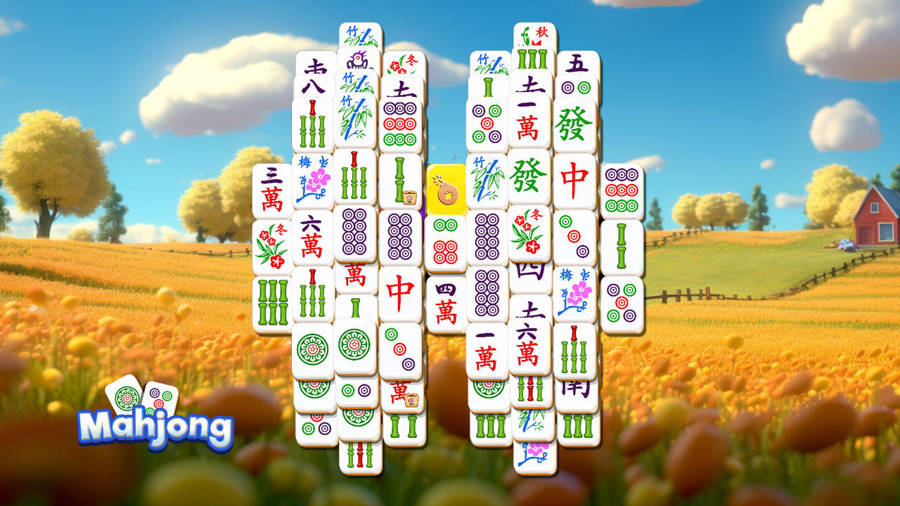 Mahjong Solitaire Game Screenshot