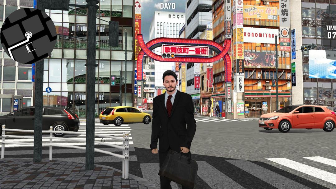 도쿄 통근 운전 시뮬레이터 게임 스크린 샷